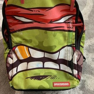 Sprayground ninja turtles backpack